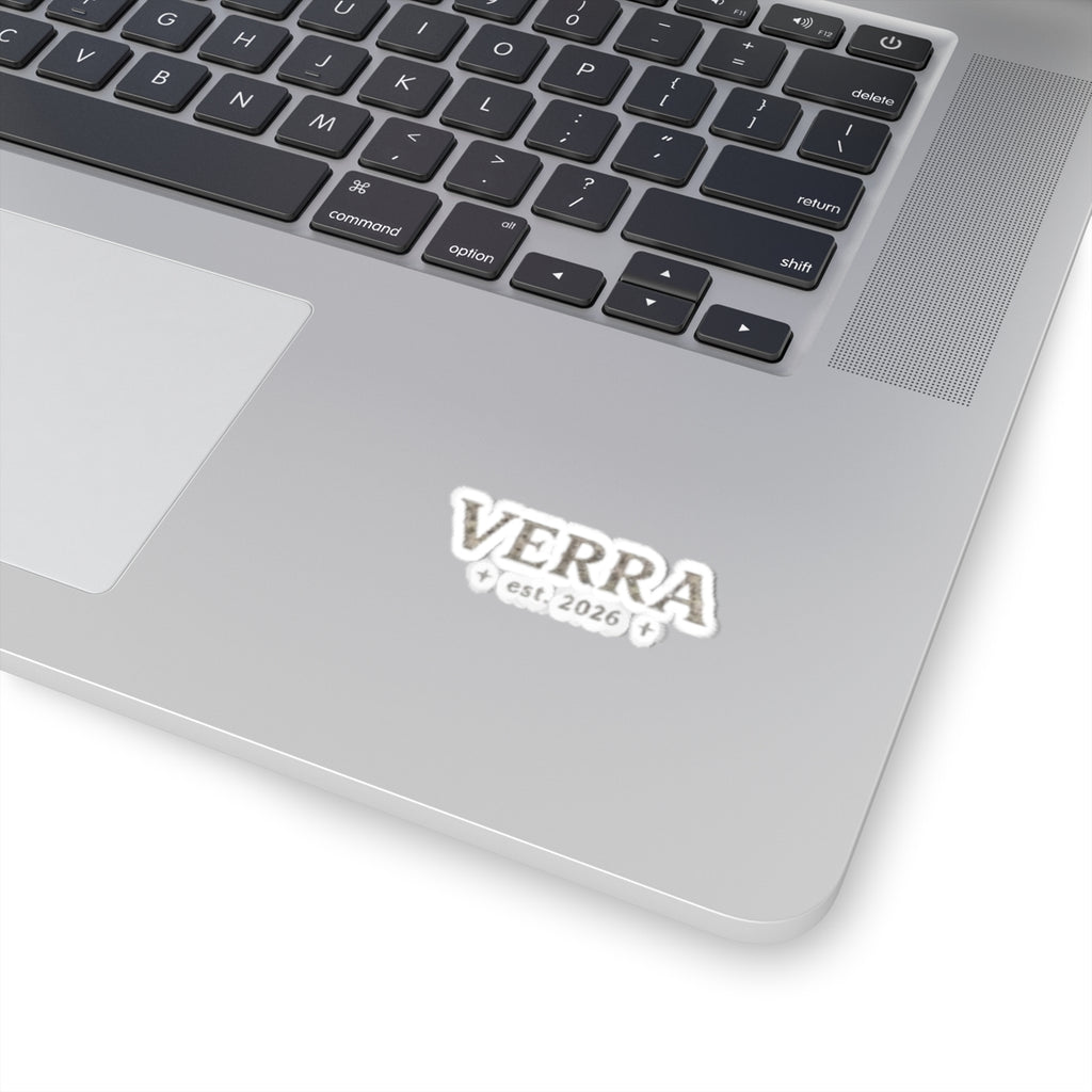 Verra 'est. 2026' Kiss-Cut Sticker — Vintage Script Logo Decal