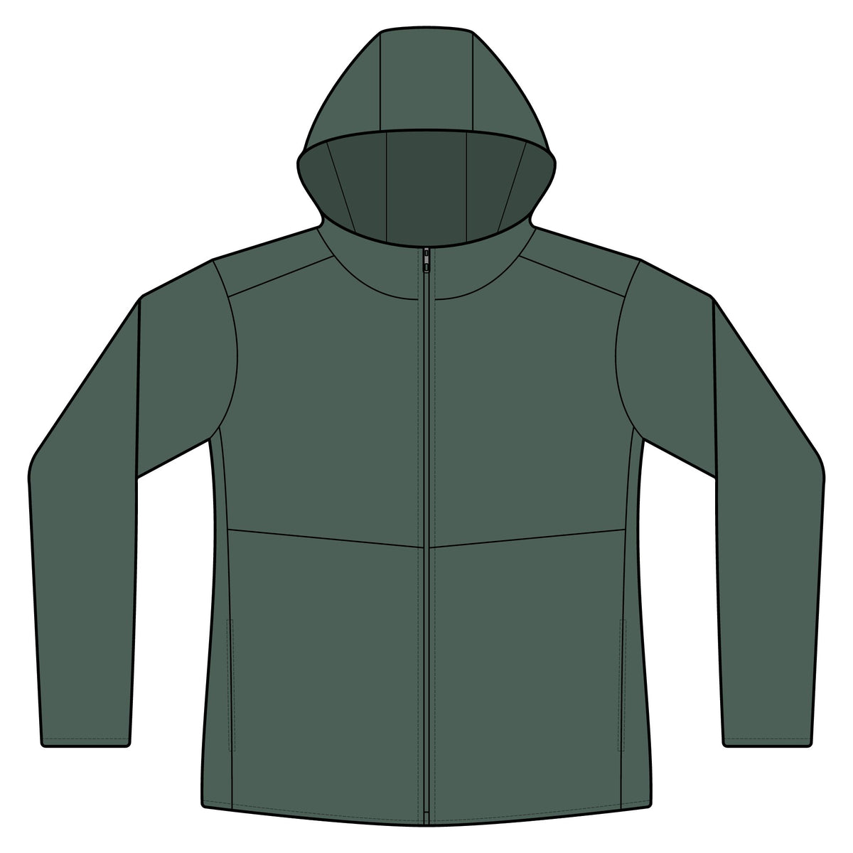 Unisex Perform Full-Zip Hooded Sweatshirt