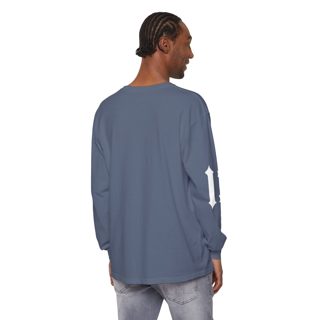 Unisex Garment-dyed Long Sleeve T-Shirt